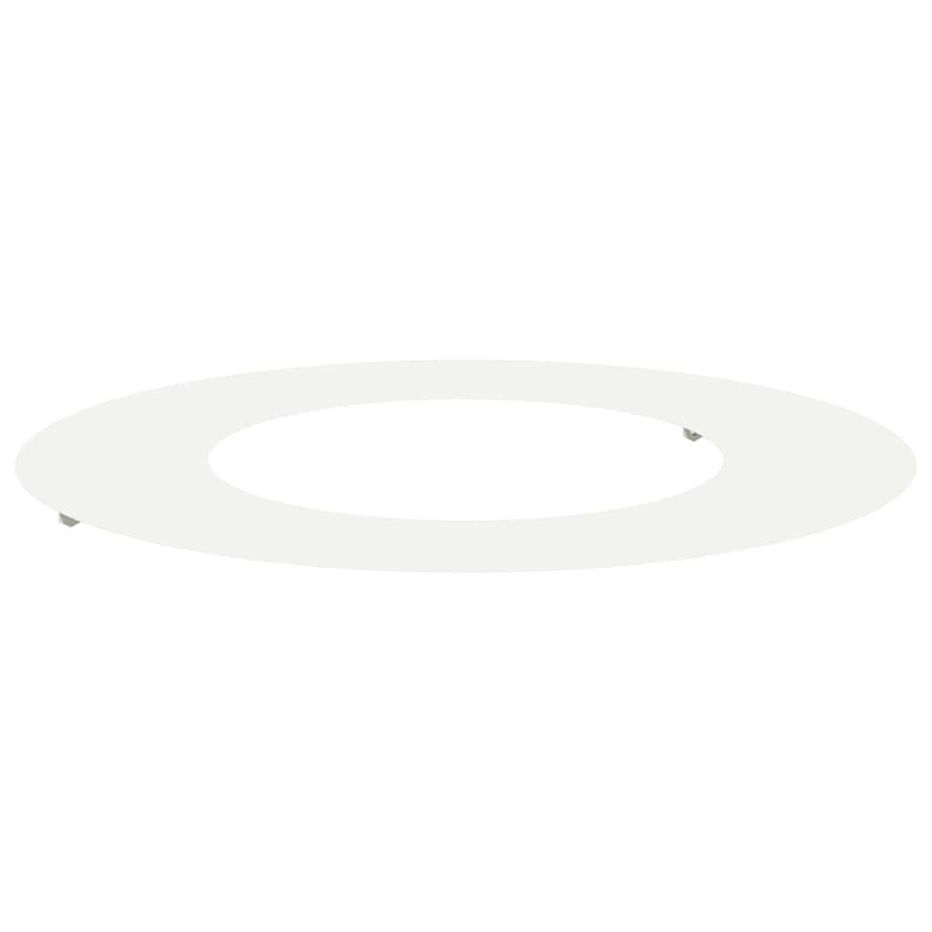 suitable for Flat Tree Ring White Ø40 / 70 cm Steel