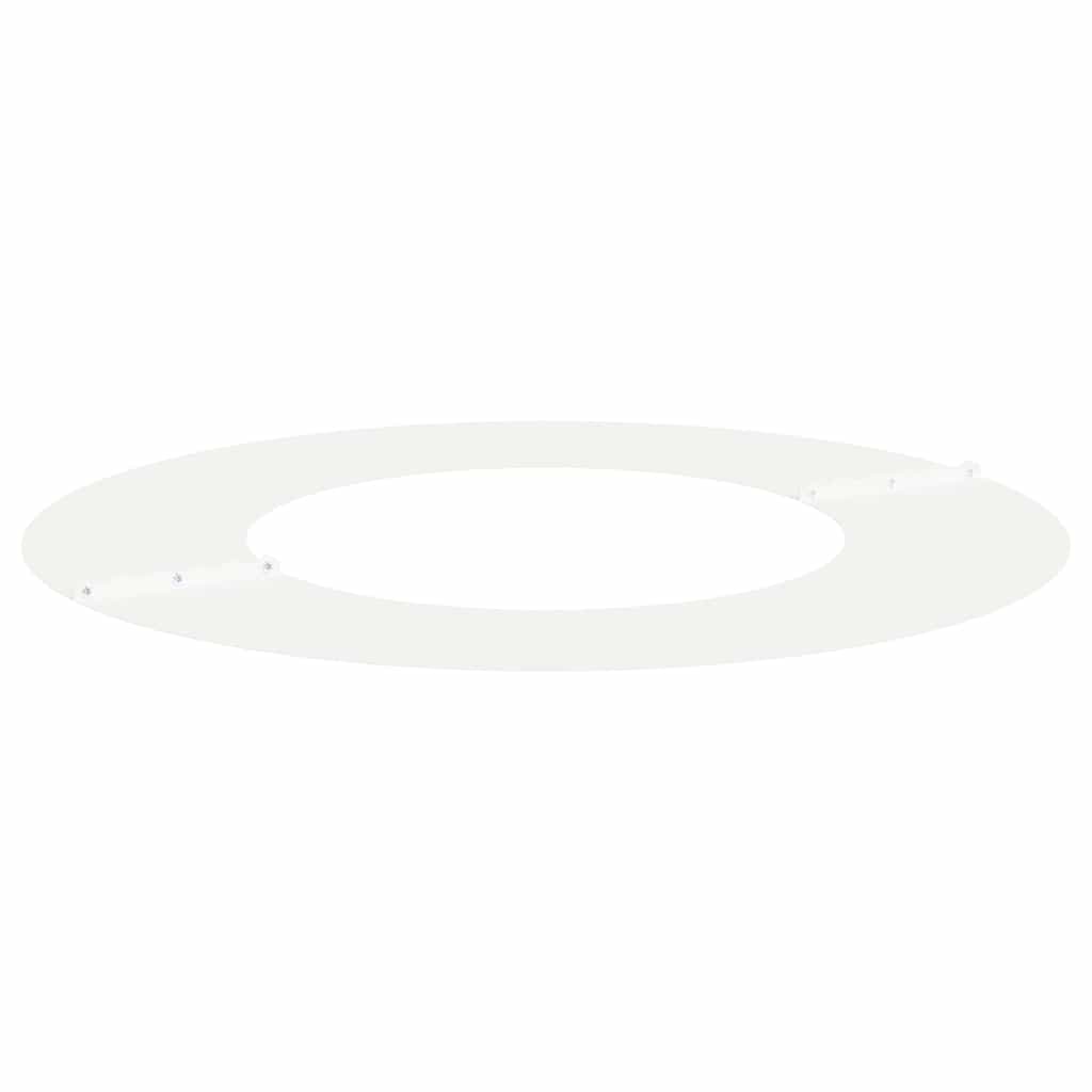 suitable for Flat Tree Ring White Ø40 / 70 cm Steel