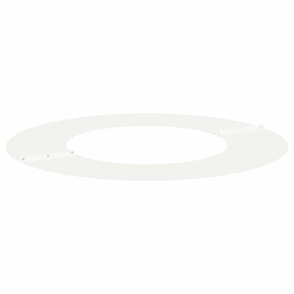 suitable for Flat Tree Ring White Ø40 / 70 cm Steel