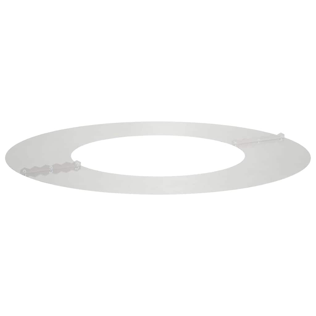 suitable for Flat Tree Rings 5 pcs Silver Ø40 / 70 cm