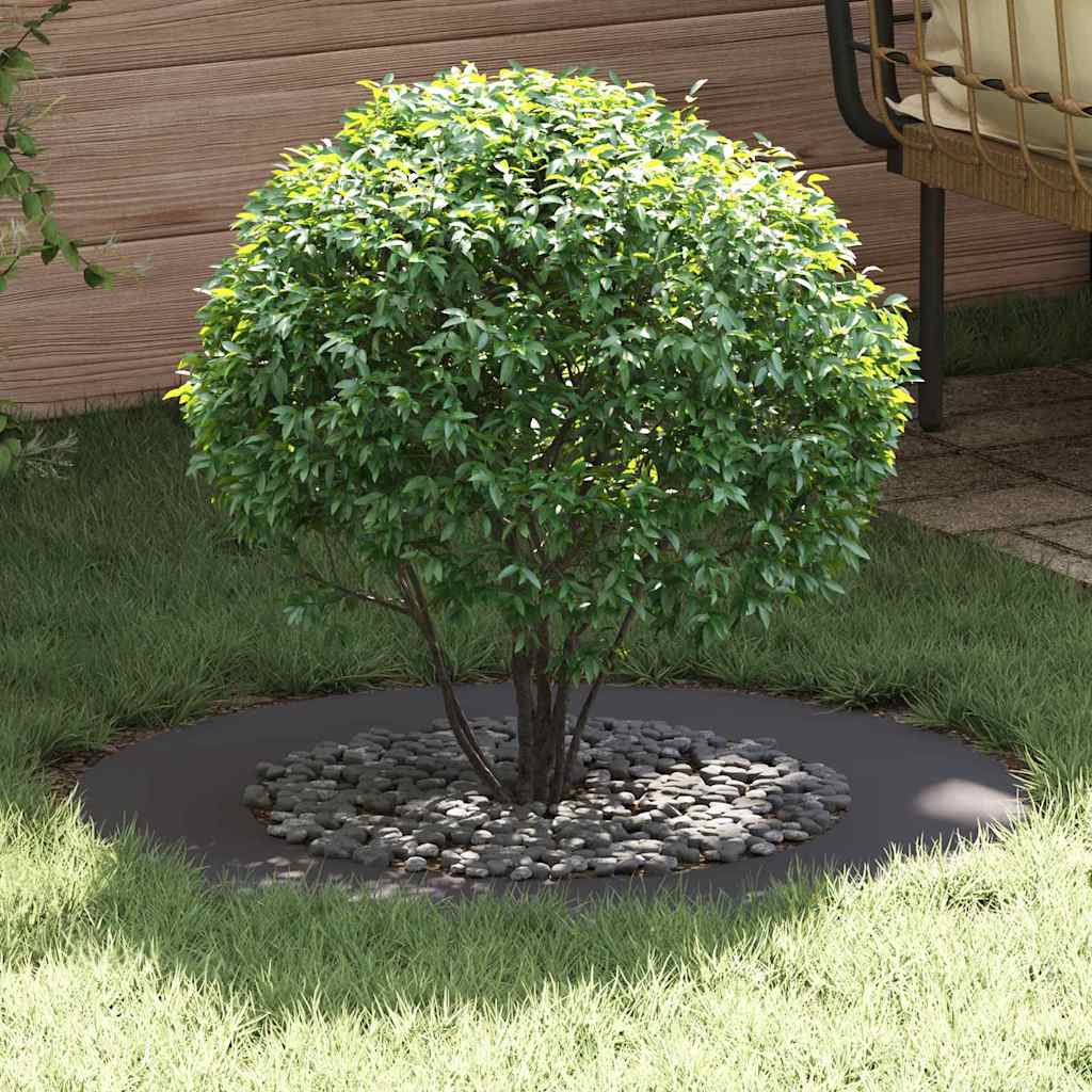 suitable for Flat Tree Rings 5 pcs Black Ø50 / 80 cm Steel