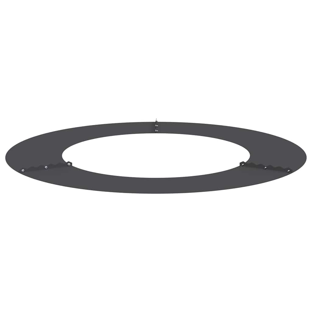suitable for Flat Tree Rings 5 pcs Black Ø50 / 80 cm Steel