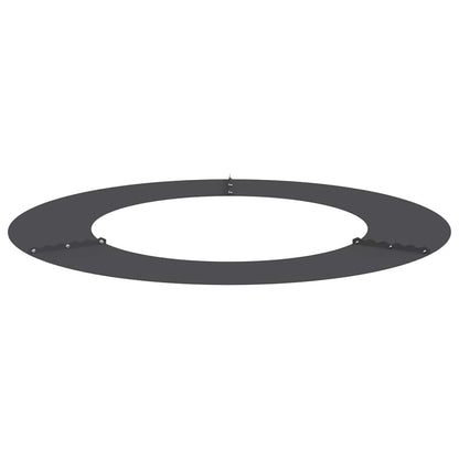 suitable for Flat Tree Rings 5 pcs Black Ø50 / 80 cm Steel