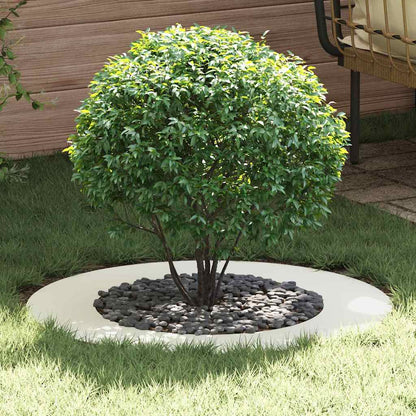 suitable for Flat Tree Ring White Ø50 / 80 cm Steel