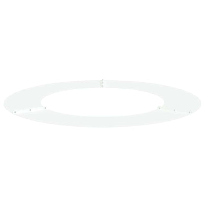 suitable for Flat Tree Rings 5 pcs White Ø50 / 80 cm Steel