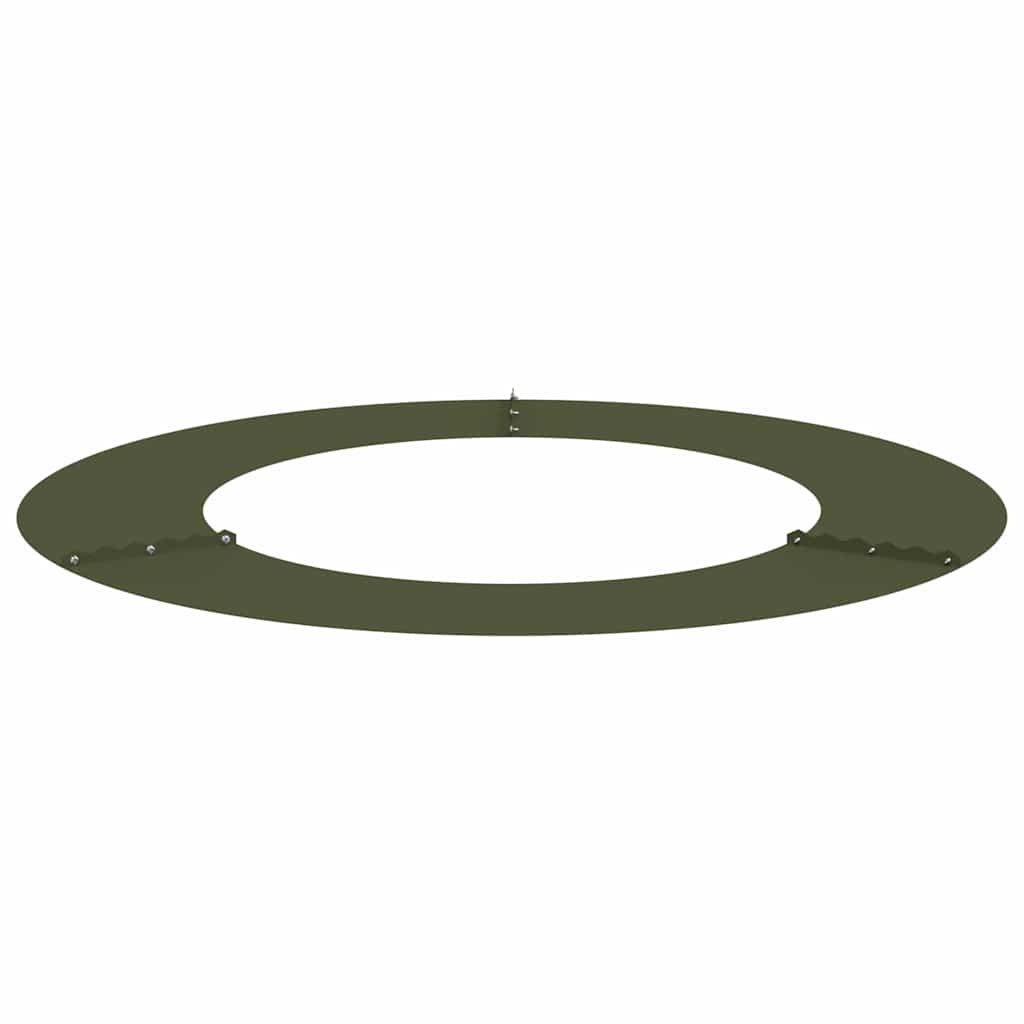 suitable for Flat Tree Ring Olive green Ø50 / 80 cm Steel