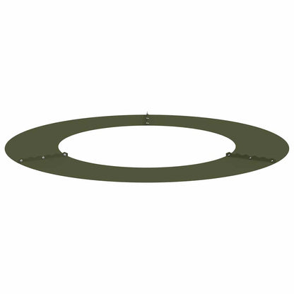 suitable for Flat Tree Rings 5 pcs Olive green Ø50 / 80 cm Steel