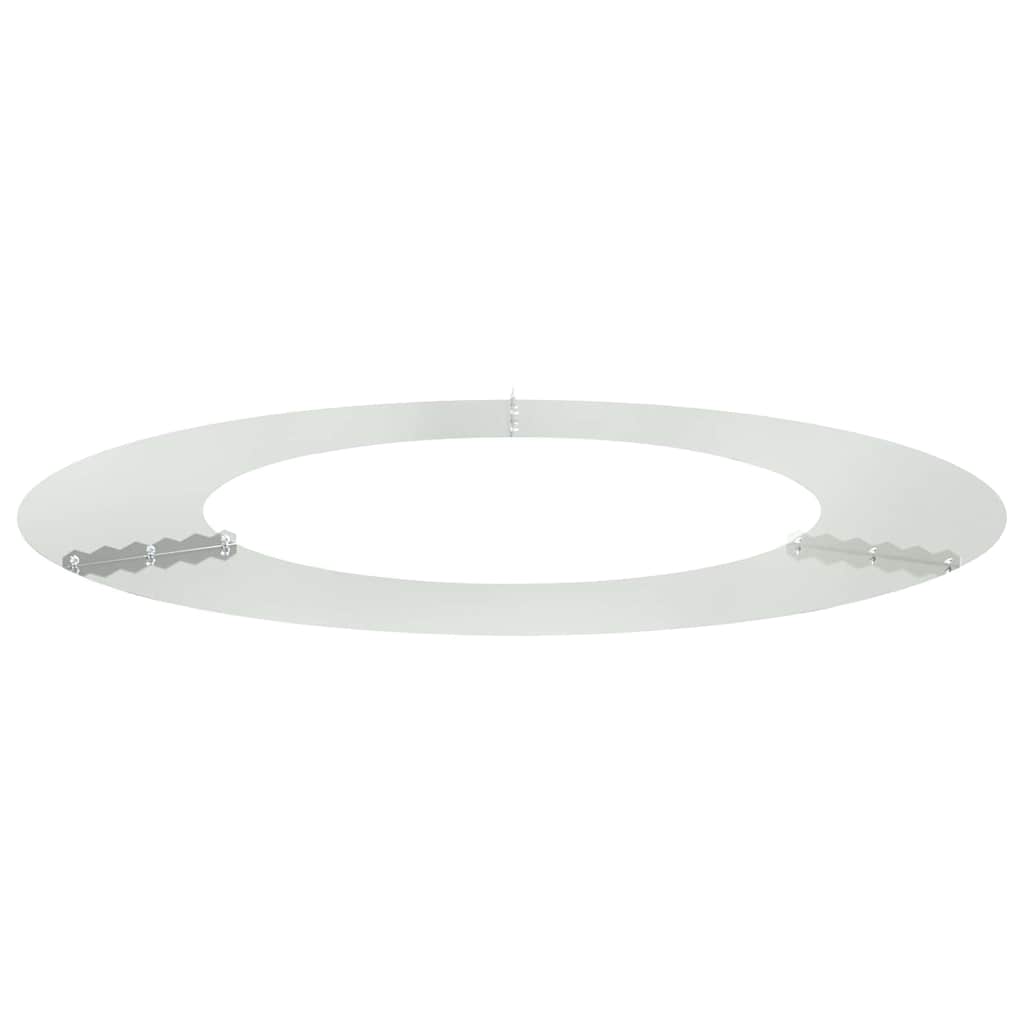 suitable for Flat Tree Ring Silver Ø50/80 cm Galvanised steel
