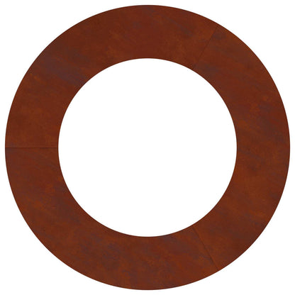 suitable for Flat Tree Rings 5 pcs Rusty Ø50/80 cm