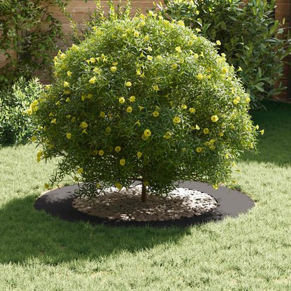 suitable for Flat Tree Rings 5 pcs Black Ø60 / 90 cm Steel