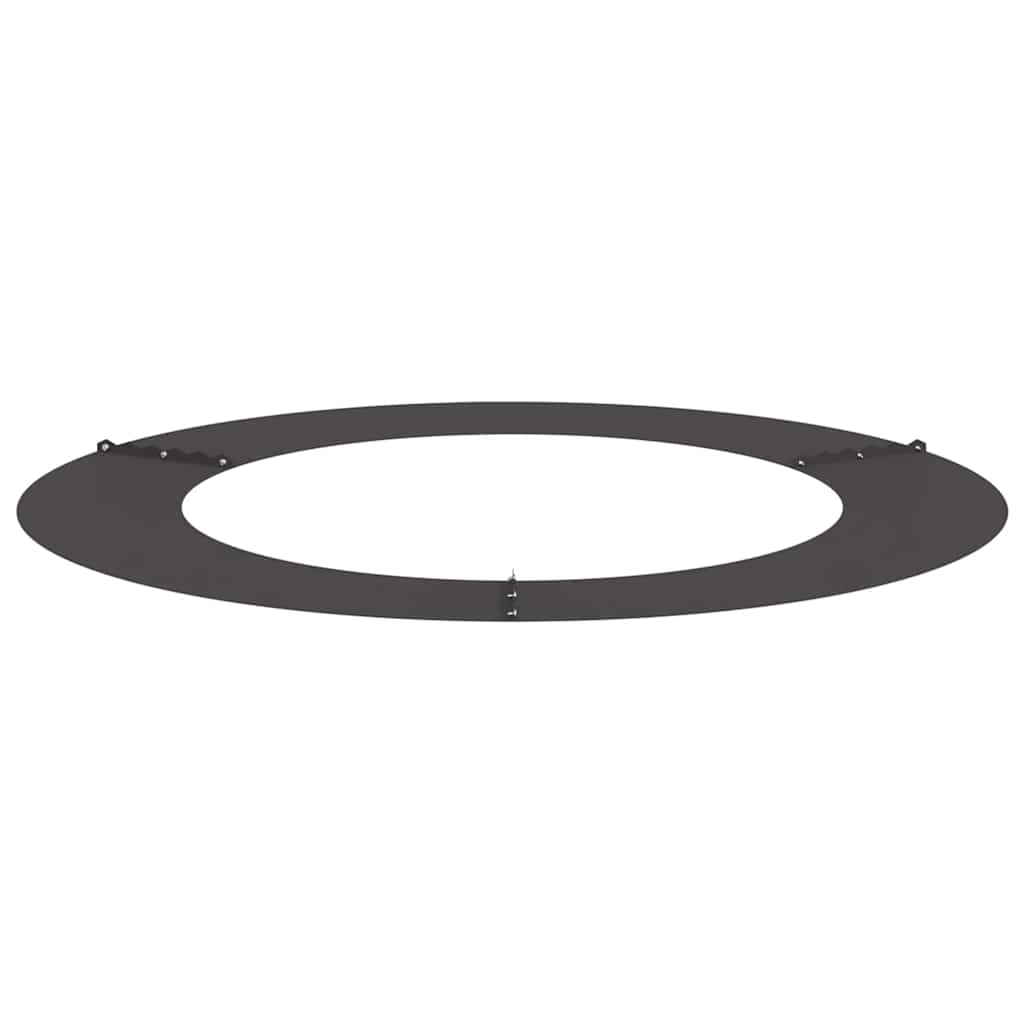 suitable for Flat Tree Rings 5 pcs Black Ø60 / 90 cm Steel