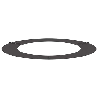 suitable for Flat Tree Rings 5 pcs Black Ø60 / 90 cm Steel