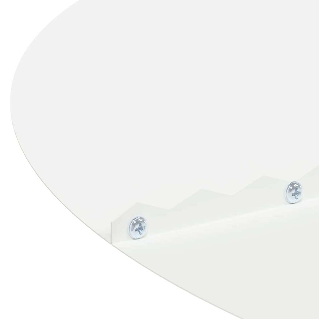 suitable for Flat Tree Rings 5 pcs White Ø60 / 90 cm Steel