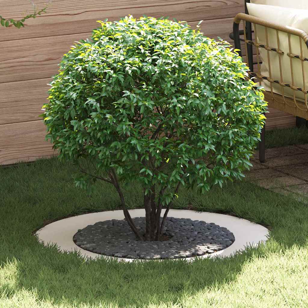 suitable for Flat Tree Rings 5 pcs White Ø60 / 90 cm Steel