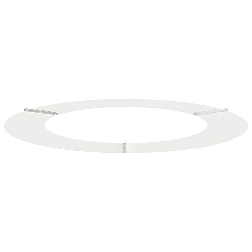 suitable for Flat Tree Rings 5 pcs White Ø60 / 90 cm Steel
