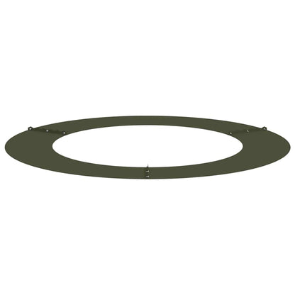 suitable for Flat Tree Rings 5 pcs Olive green Ø60 / 90 cm Steel