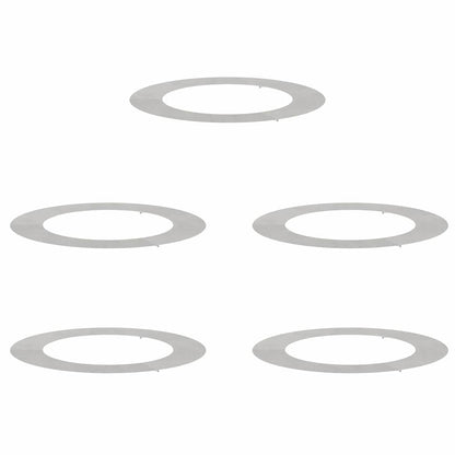 suitable for Flat Tree Rings 5 pcs Silver Ø60 / 90 cm
