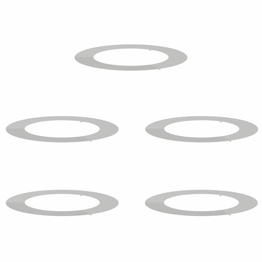 suitable for Flat Tree Rings 5 pcs Silver Ø60/90 cm
