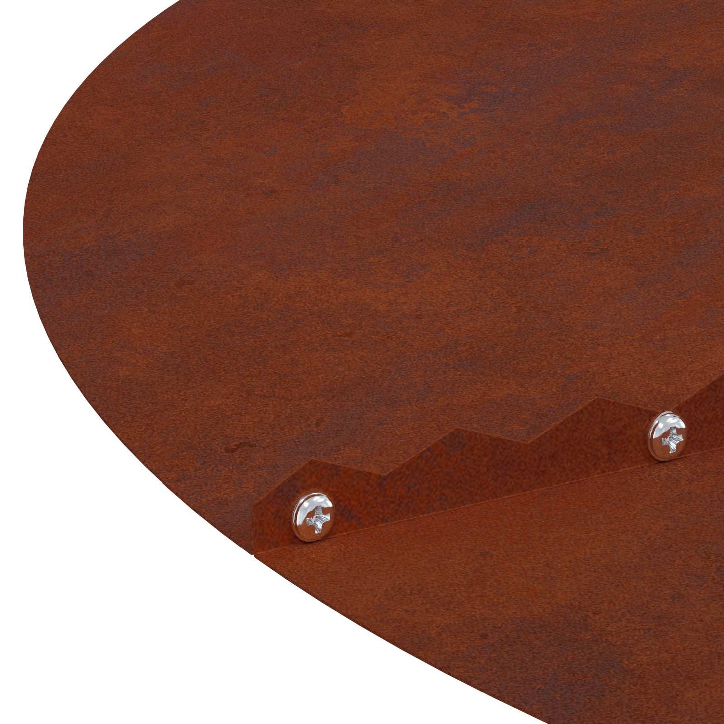 suitable for Flat Tree Rings 5 pcs Rusty Ø60/90 cm