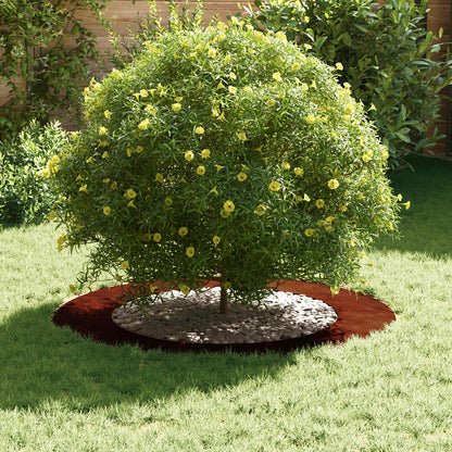 suitable for Flat Tree Rings 5 pcs Rusty Ø60/90 cm