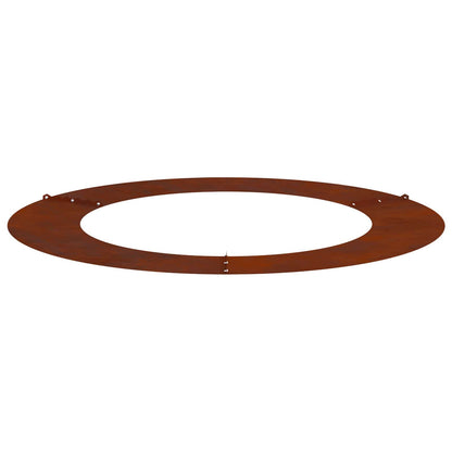 suitable for Flat Tree Rings 5 pcs Rusty Ø60/90 cm