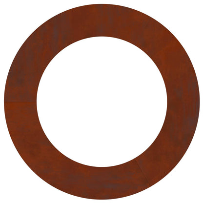 suitable for Flat Tree Rings 5 pcs Rusty Ø60/90 cm