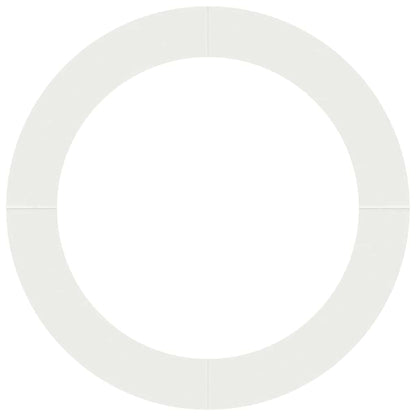 suitable for Flat Tree Rings 5 pcs White Ø90 / 120 cm Steel