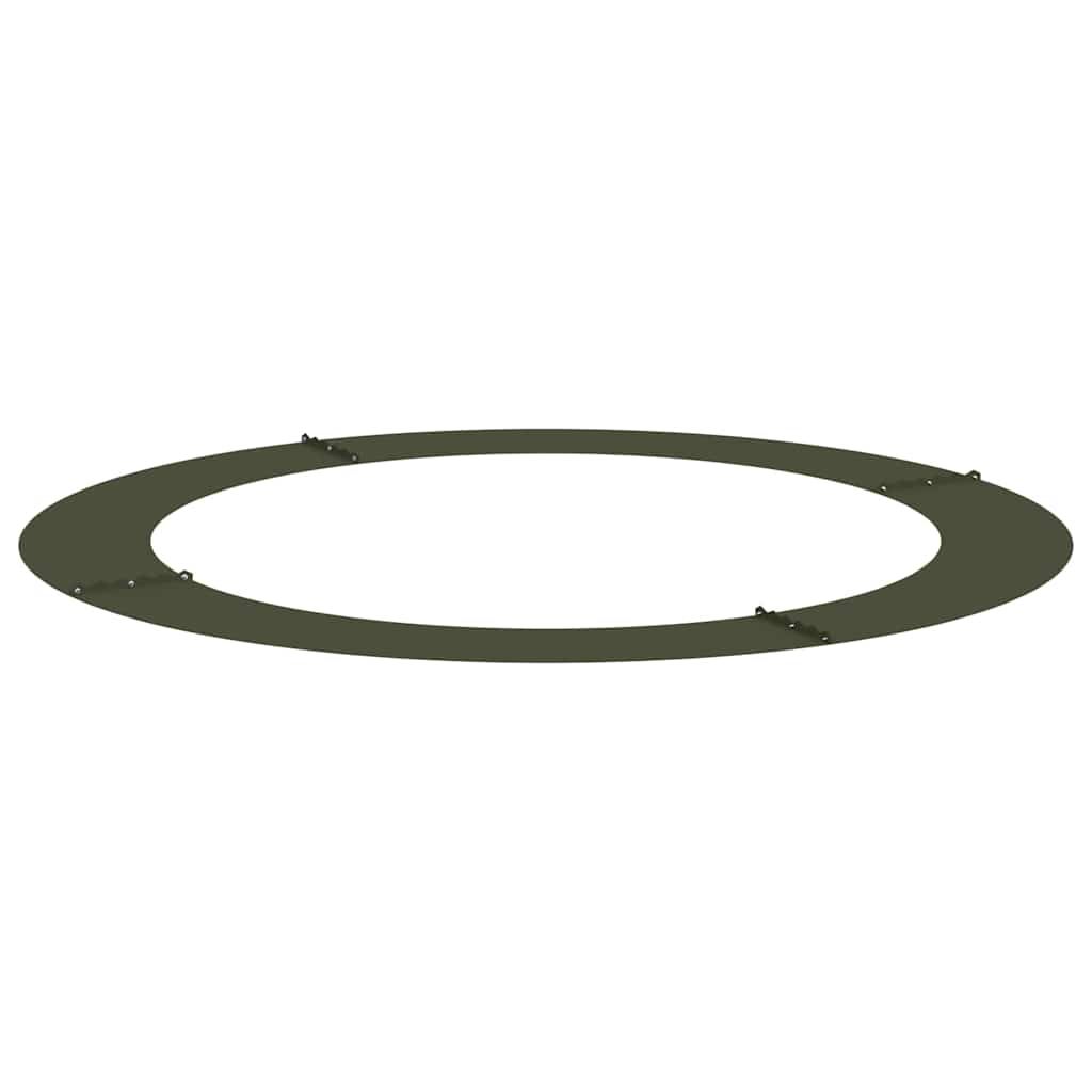 suitable for Flat Tree Ring Olive green Ø90 / 120 cm Steel