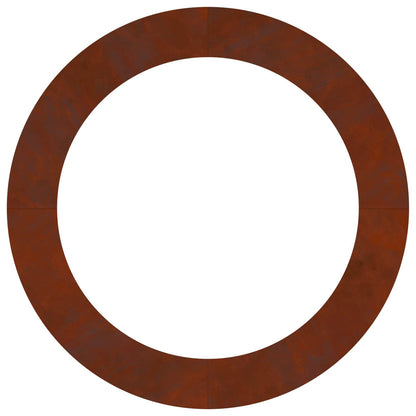 suitable for Flat Tree Rings 5 pcs Rusty Ø90/120 cm