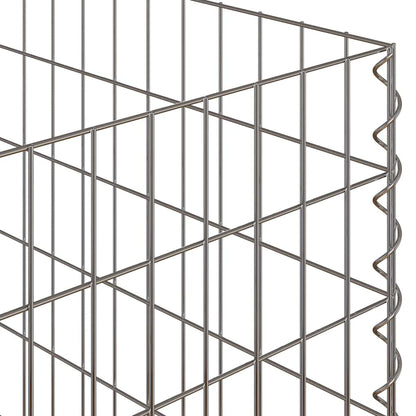 Square Composter 100 x 100 x 50 cm Iron