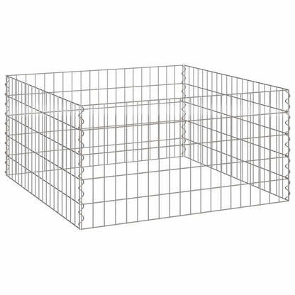 Square Composter 100 x 100 x 50 cm Iron