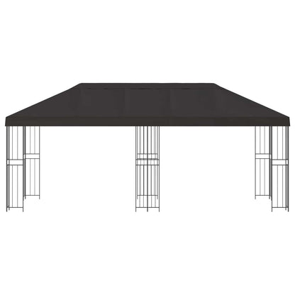 6 x 3 m Anthracite Polyester and Steel 190