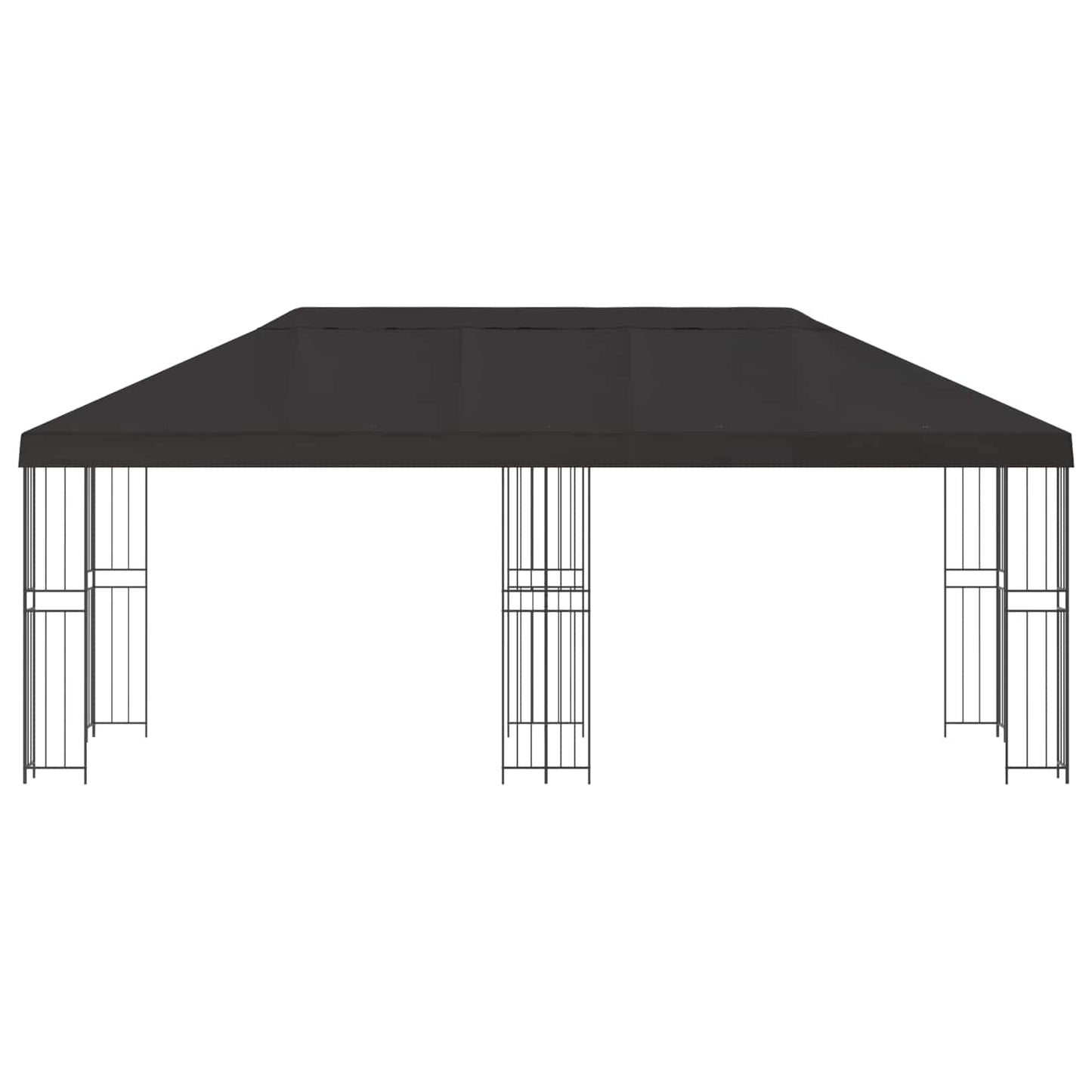 6 x 3 m Anthracite Polyester and Steel 190