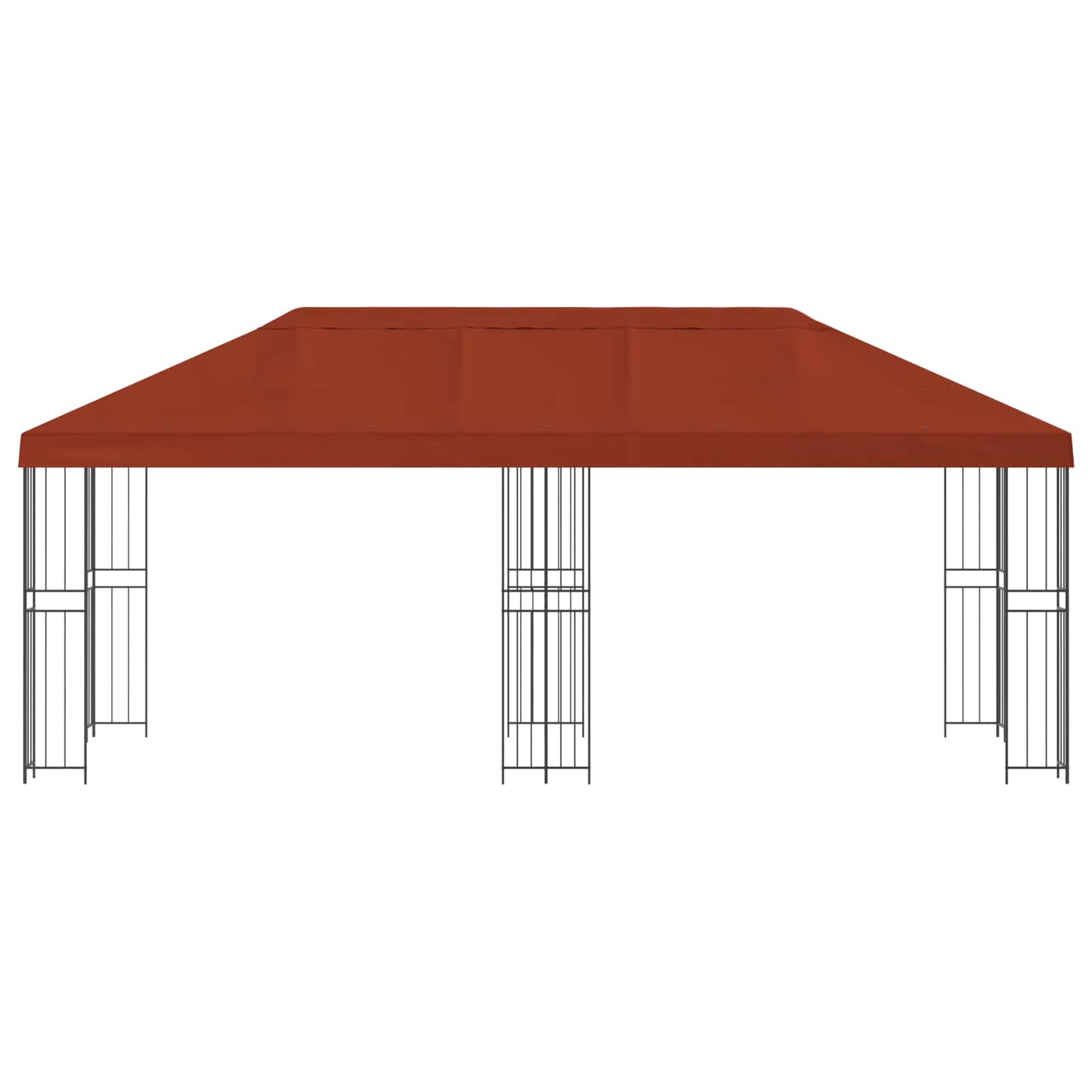 6 x 3 m Terracotta Polyester and Steel 190