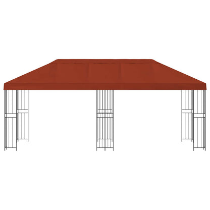 6 x 3 m Terracotta Polyester and Steel 190