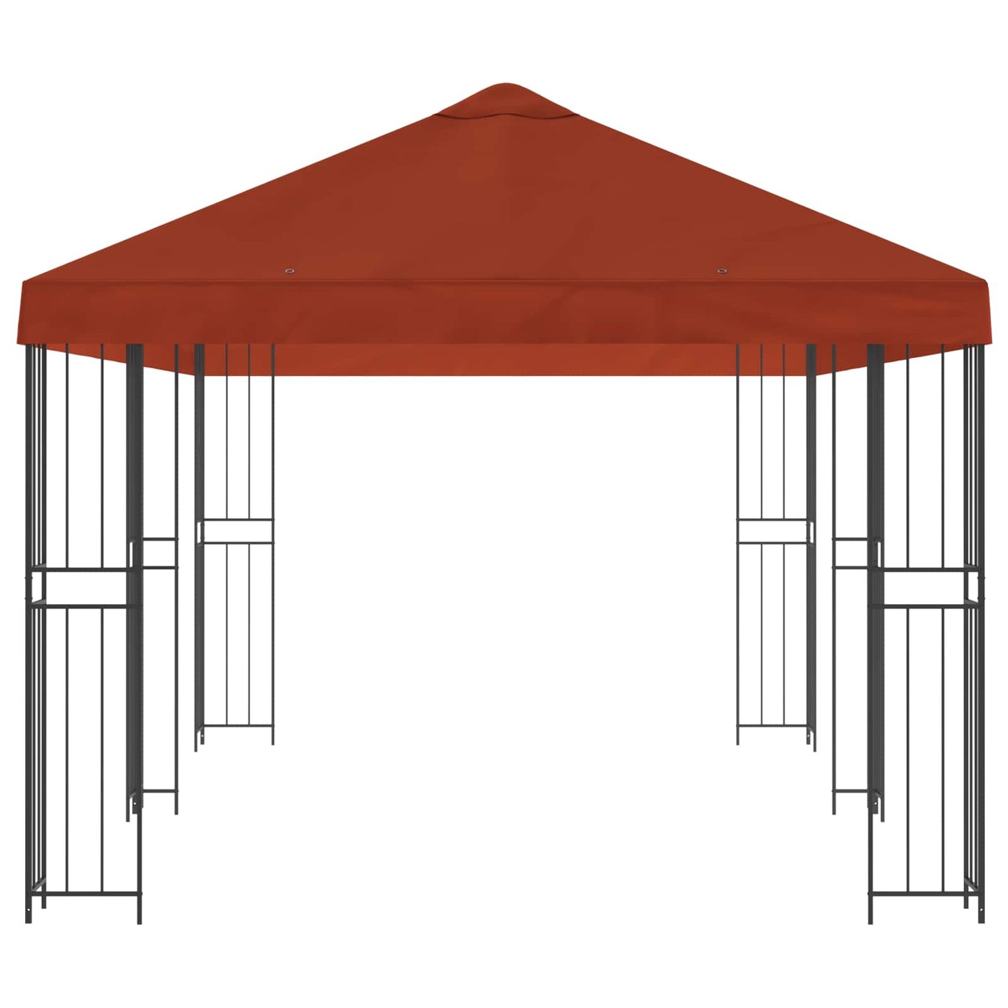 6 x 3 m Terracotta Polyester and Steel 190