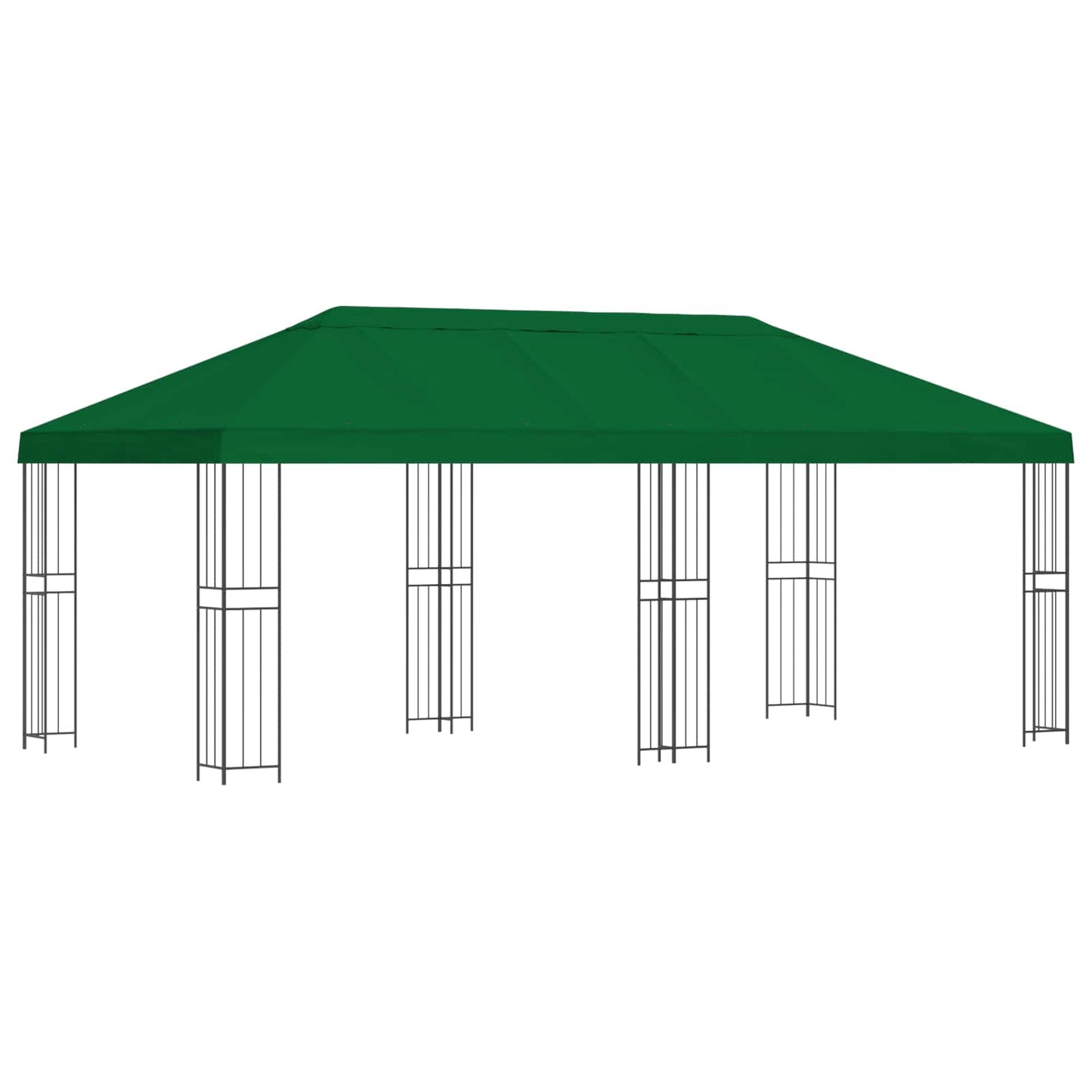 6 x 3 m Green Polyester and Steel 190