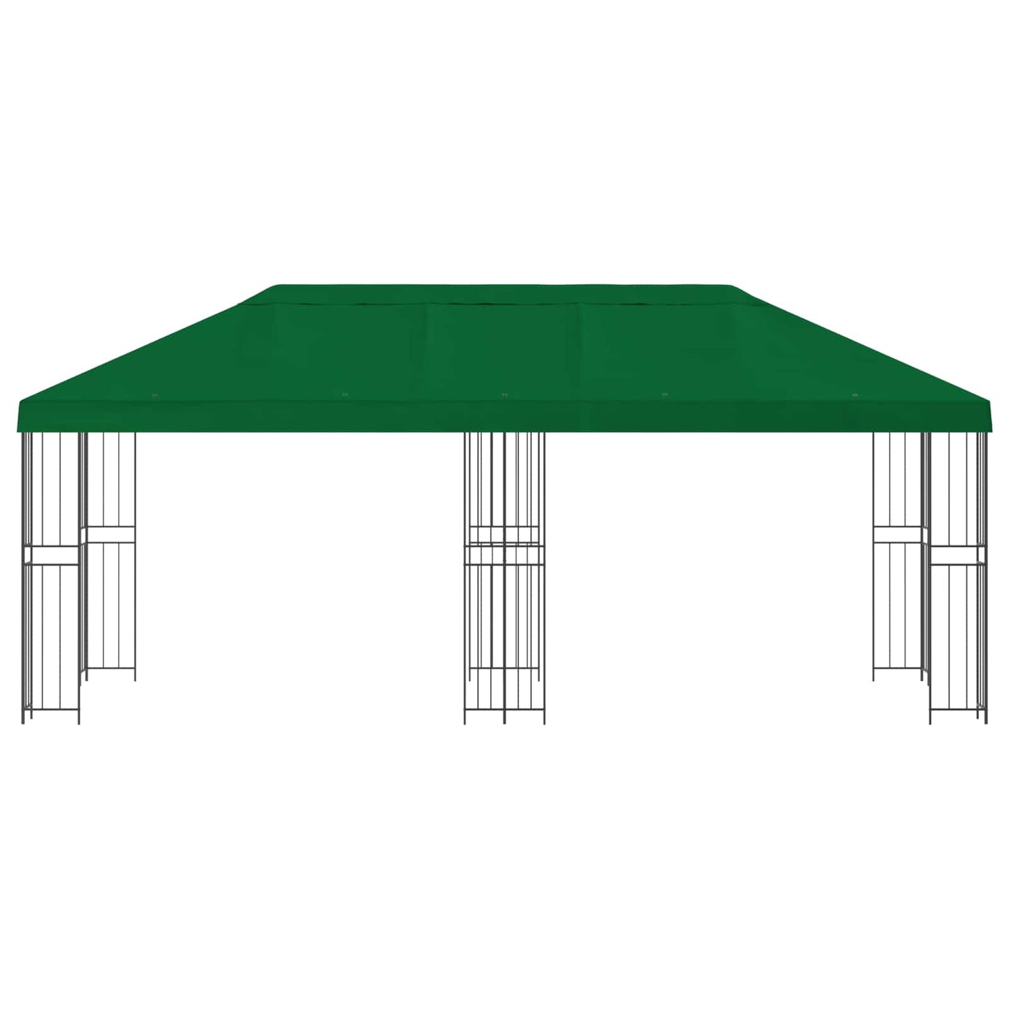 6 x 3 m Green Polyester and Steel 190