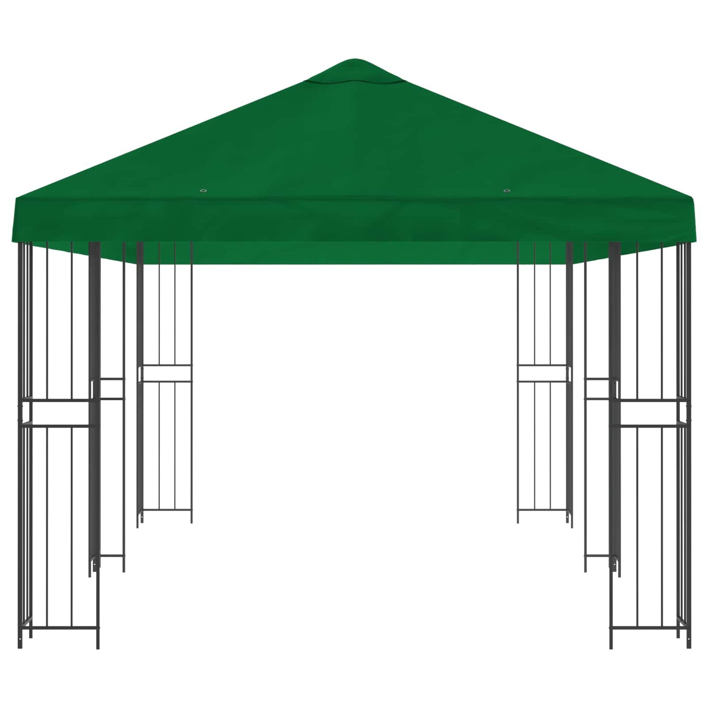 6 x 3 m Green Polyester and Steel 190