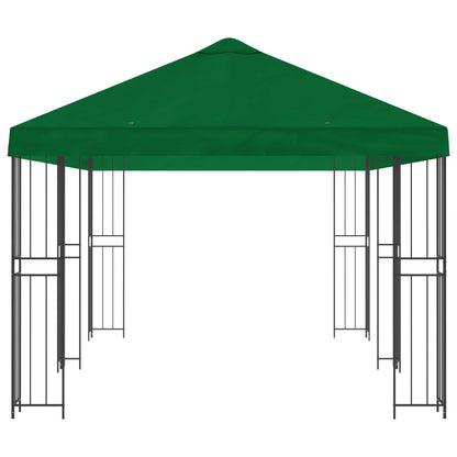 6 x 3 m Green Polyester and Steel 190