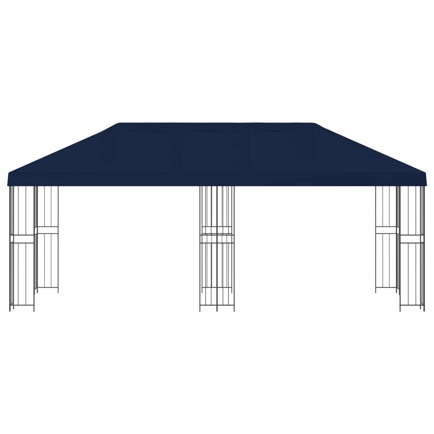 6 x 3 m Blue Polyester and Steel 190