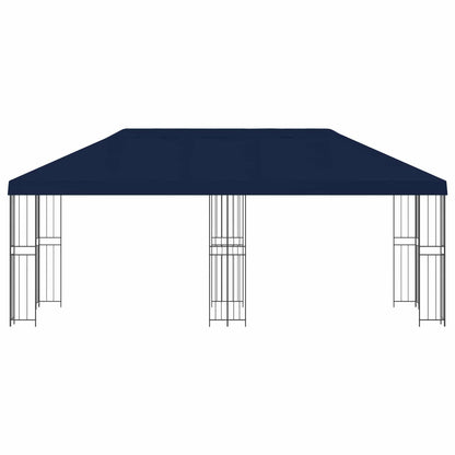 6 x 3 m Blue Polyester and Steel 190