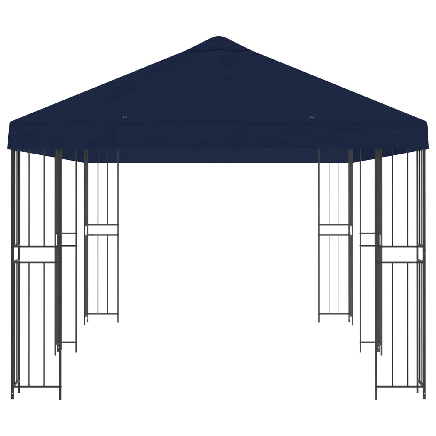 6 x 3 m Blue Polyester and Steel 190