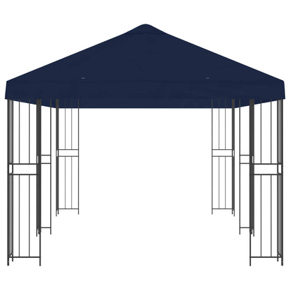 6 x 3 m Blue Polyester and Steel 190