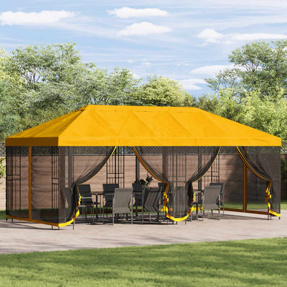 6 x 3 m Yellow Polyester and Steel 190