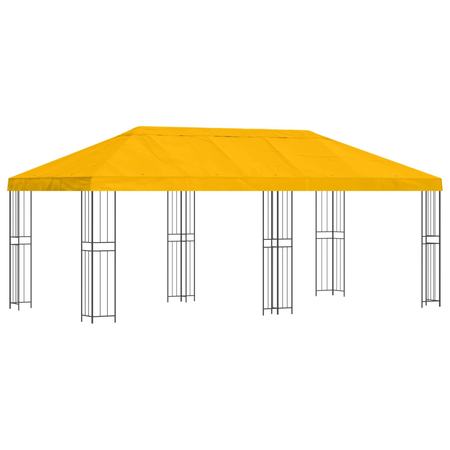 6 x 3 m Yellow Polyester and Steel 190