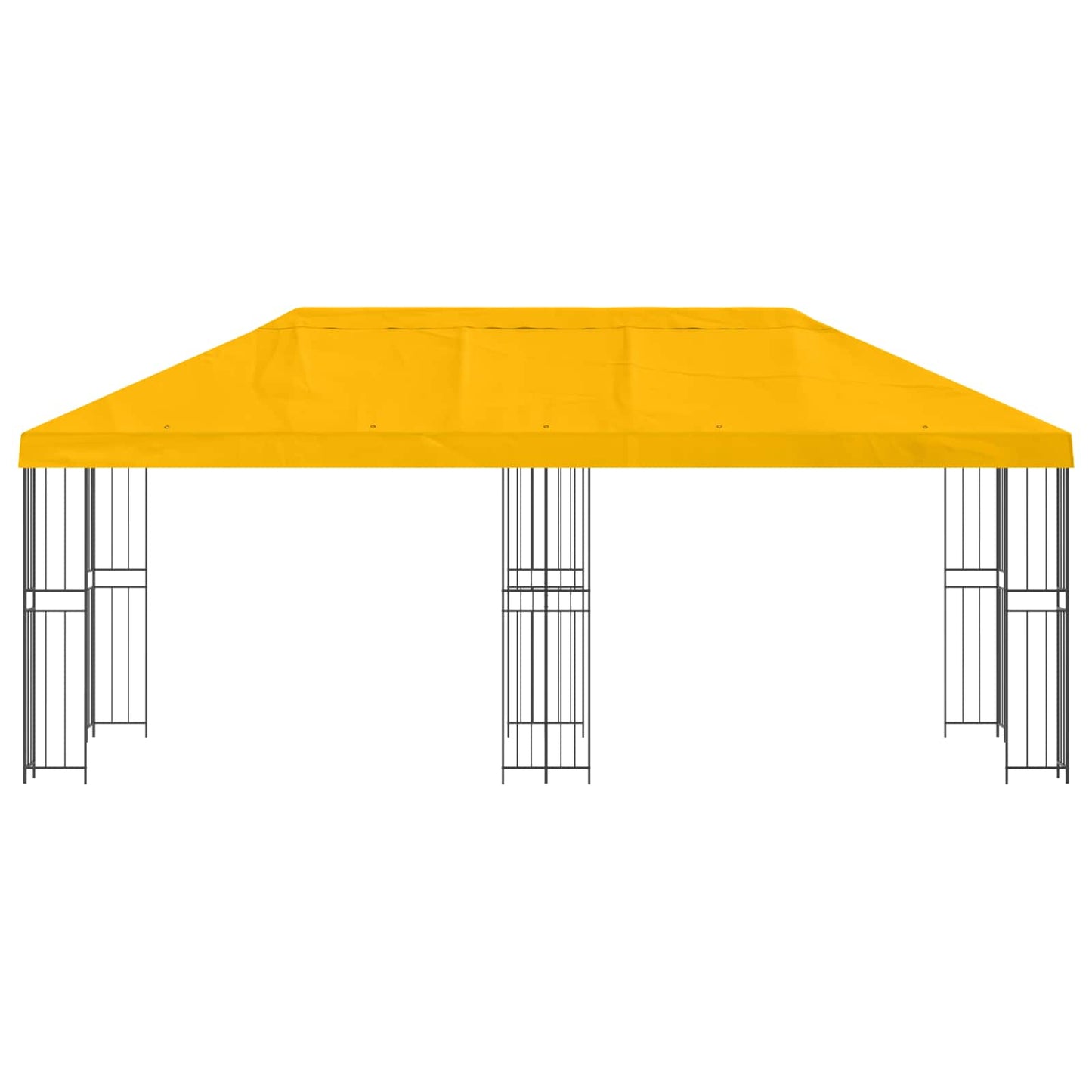 6 x 3 m Yellow Polyester and Steel 190