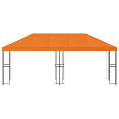 6 x 3 m Orange Polyester and Steel 190
