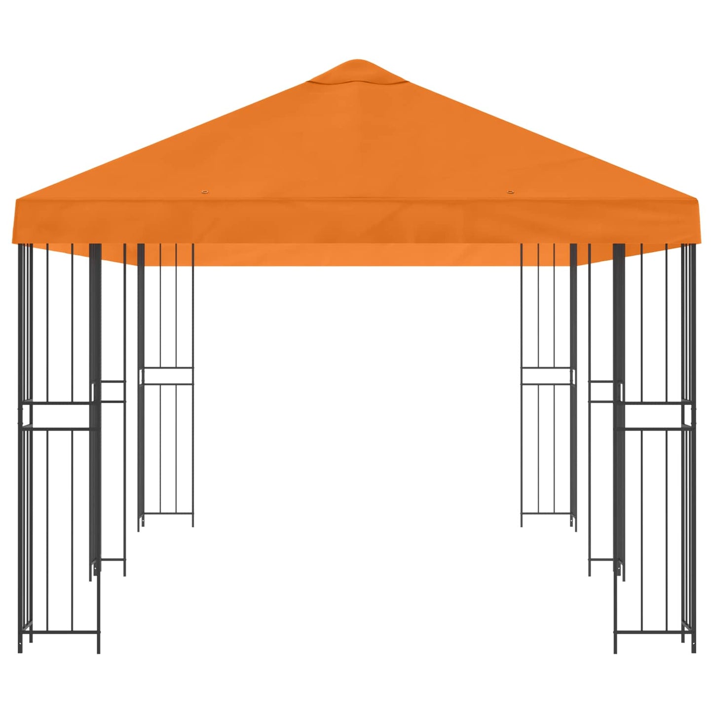 6 x 3 m Orange Polyester and Steel 190