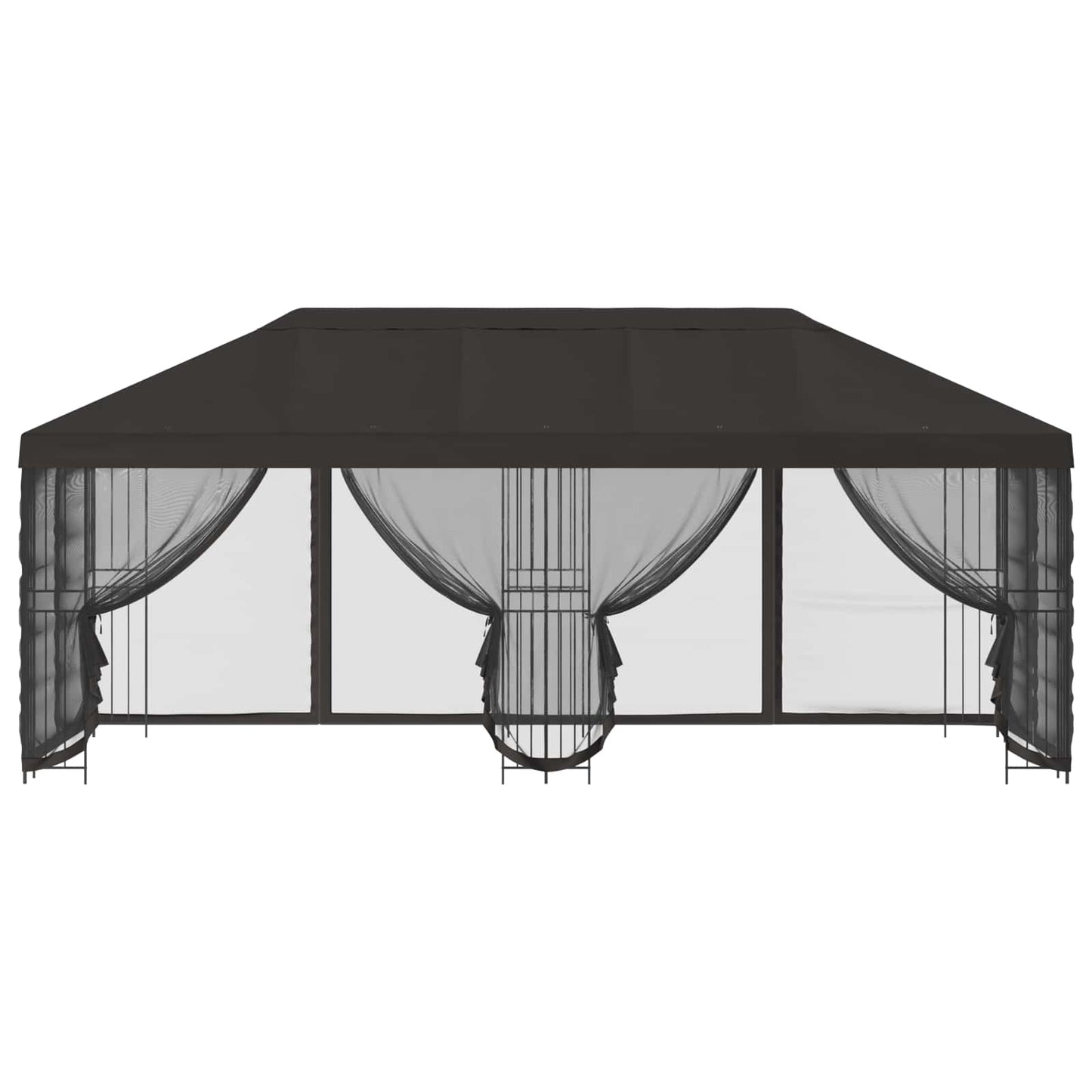 6 x 3 m Anthracite Polyester and Steel 190